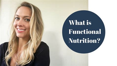 What Is Functional Nutrition Youtube