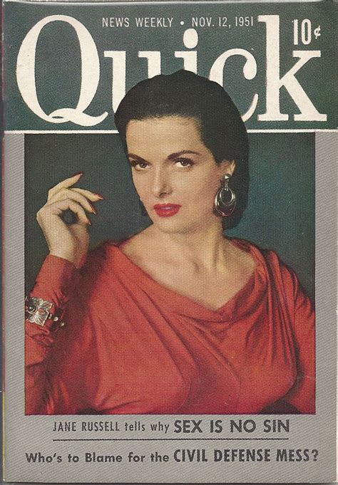 nov 12 1951 quick magazine vol 5 20 jane russell quick news civil defense jane russell