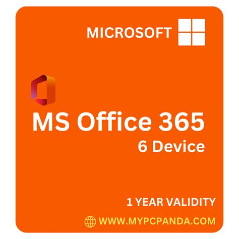 Buy Ms Office 365 6 Device 1 Year Subscription