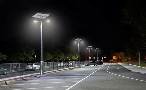 Solar Car Park Lighting Solar Lights Orca Solar Lighting