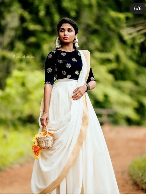 Modern Yet Traditional Outfit To Celebrate This Onam 🌺 Long Skirt Top