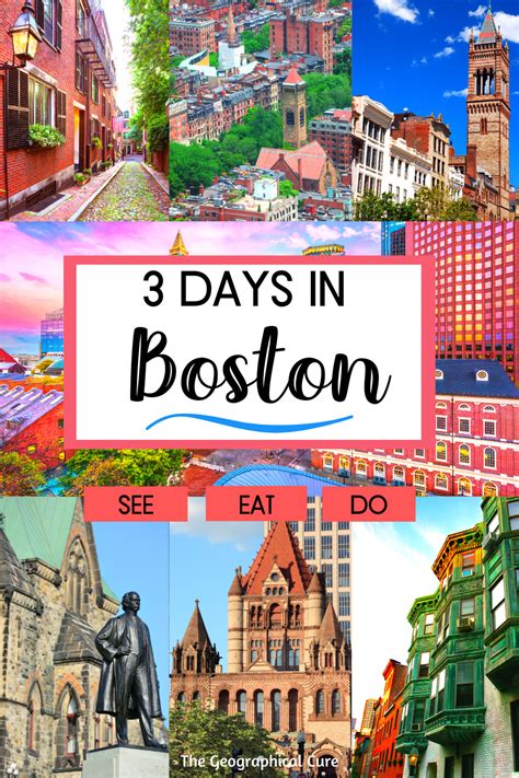 3 Day Boston Itinerary Boston Travel Guide Fall Foliage Road Trips Boston Travel