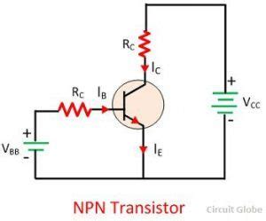 What Is NPN Transistor Definition Construction Working Circuit