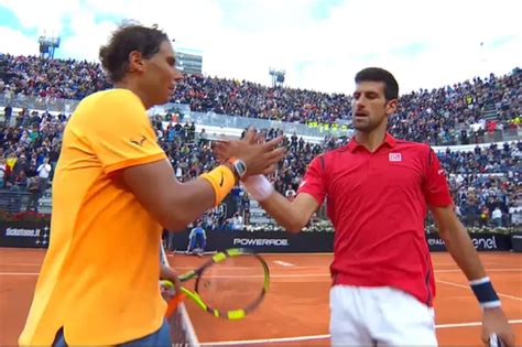 Thrilling Encounter Novak Djokovic Overcomes Rafael Nadal In Rome Clash