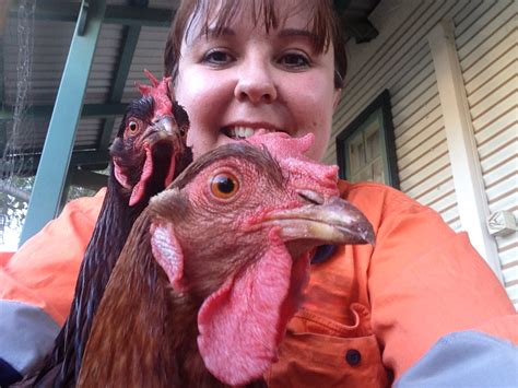 2 Happy Hens Funny Selfies