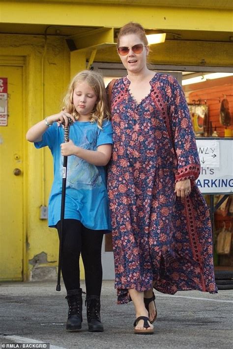 Amy Adams Exudes Bohemian Vibes In A Floral Dress While Shopping In La