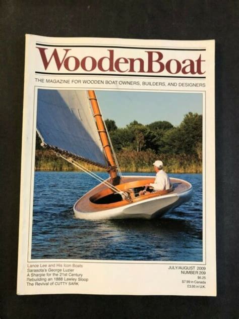 Wooden Boat Magazine Julyaugust 2009 Number 209 Ebay