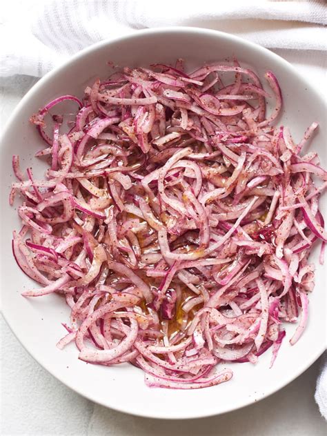 Punchy Turkish Sumac Onions Delicious Recipes From Forkful Of Plants