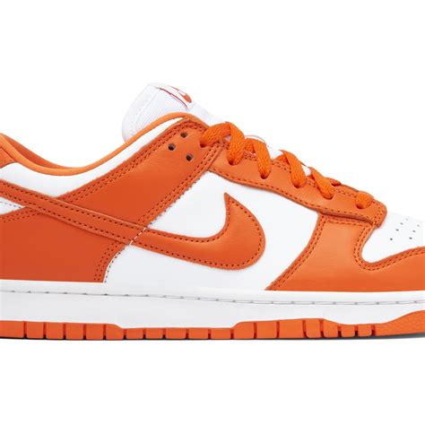 Nike Dunk Low Orange Blaze Syracuse Cu1726 101 Laced