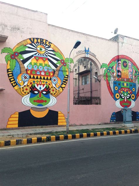 Exploring Delhis Lodhi Art District Wall Street Art Art District