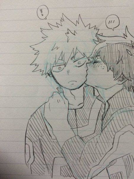 KatsuDeku 出勝 Kacchan Deku Bakugou x Midoriya VK Аниме Манга