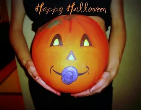 Baby Pumpkin Belly Pregnant Halloween Pregnant Halloween Costumes