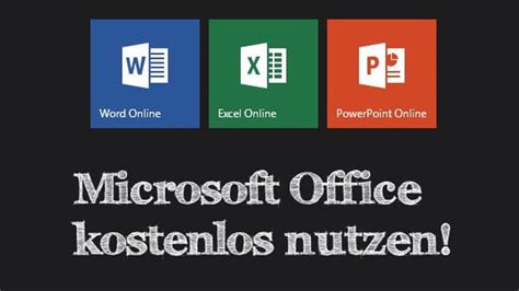 Microsoft Office Kostenlos Nutzen Online