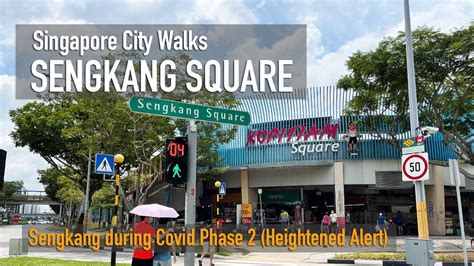 Sengkang Square Singapore City Walks 4k Youtube