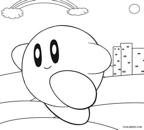 Dibujo De Kirby Para Colorear P Ginas Para Imprimir Gratis