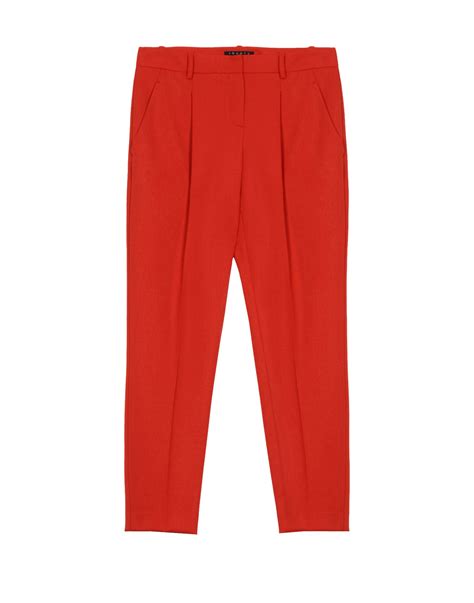Theory Dress Pants In Red Lyst