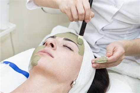 Process Of Massage And Facials Stock Image Image Of Beautiful