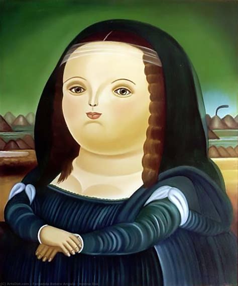 Fernando Botero Mona Lisa Age 12