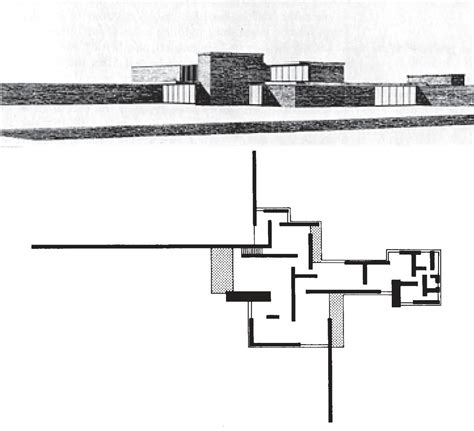 Mies Van Der Rohe Country Brick House 1924 Architettura