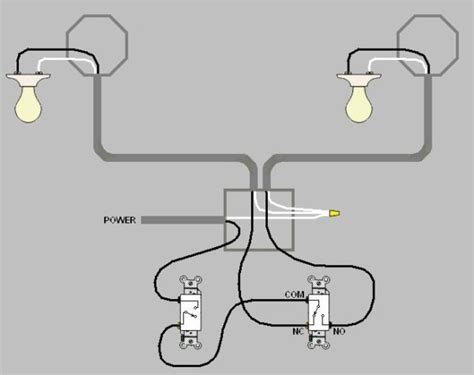 Or you might have a light switch already wired, but want to add an outlet on that same wall. How To Wire Two Light Switches With One Power Supply