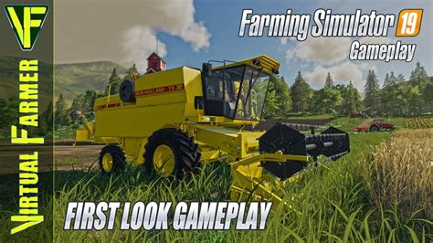 Farming Simulator 19 First Look Gameplay Youtube