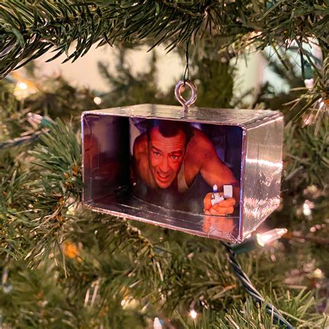Die Hard John Mcclane Christmas Ornament Etsy