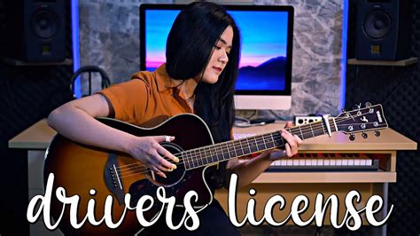Olivia Rodrigo Drivers License Fingerstyle Guitar Cover Josephine