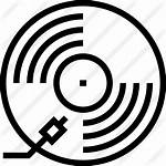Vinyl Icon Record Retro Disc Icons Audio
