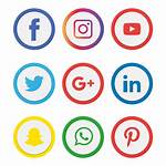Social Icons Logos Transparent App Illustrator Network