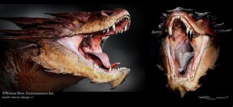 Smaug Dragon Mouth Interior Design Art Pinterest