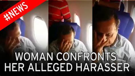 Video Watch Woman Humiliate Plane Passenger Who She Claims Groped Her