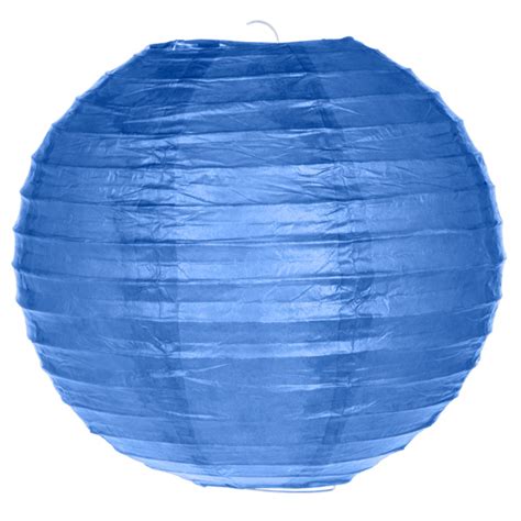 10 Inch Blue Paper Lantern