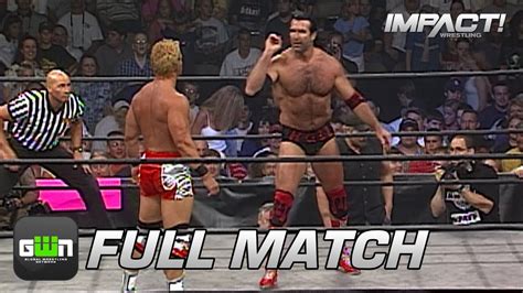 Scott Hall Vs Jeff Jarrett No1 Contender Match Impact Wrestling