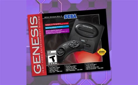 Sega Announces Its New Retro Mini Console Sega Genesis Mini 2 Bullfrag