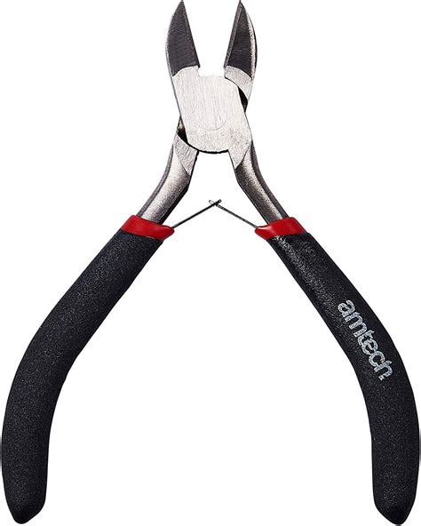 Amtech 3 X Mini Side Cutting Plier With Spring Uk