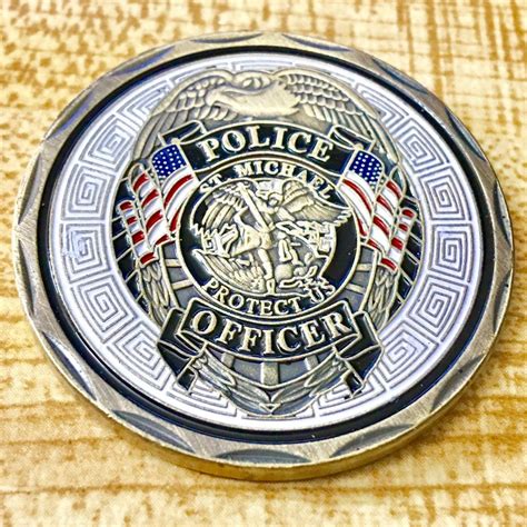 Police Officer Challenge Coin Challenge Coins Police Challenge Coins