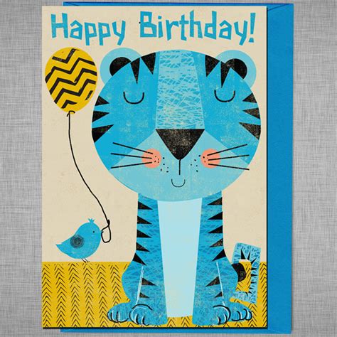 D aniel t iger a pps daniel tiger for parents retro tiger birthday card by rocket 68 | notonthehighstreet.com