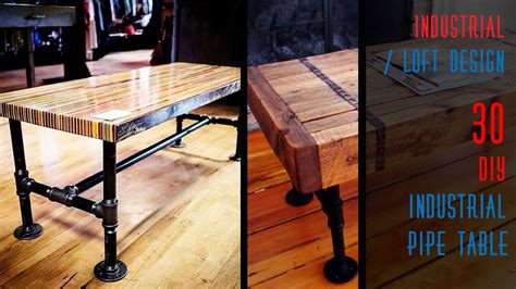 Find and save ideas about pipe table on pinterest. 30 DIY Industrial Pipe Table - YouTube