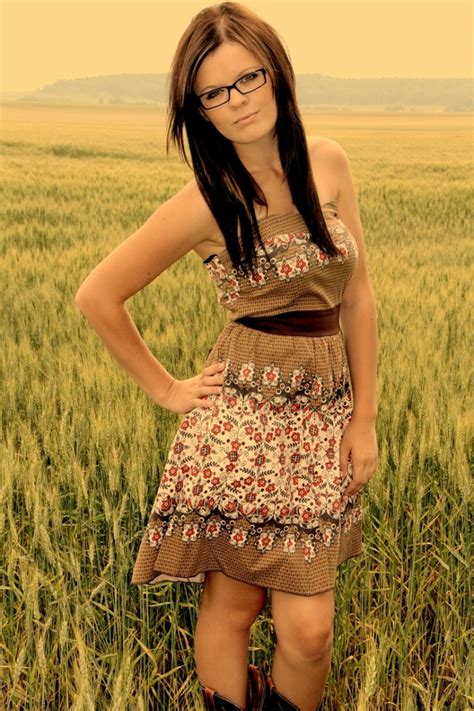 Cute Country Dresses Girl Gloss