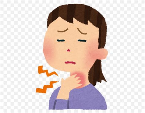 Sore Throat Ache Common Cold Tonsillitis Inflammation Png 542x641px