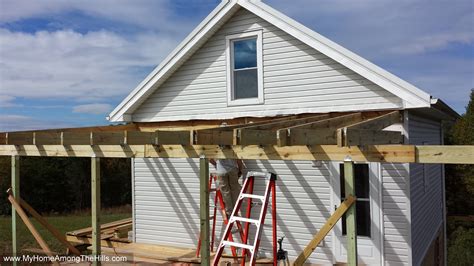 Building A Porch Roof Porch Roof Framing