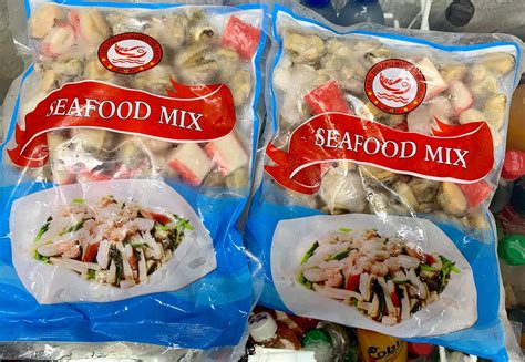 Frozen Seafood Mix 1kg Fish Seafood Davao Groceries Online