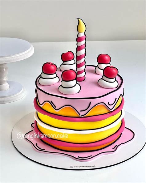 The Best Cartoon Cake Designs For Birthdays Melody Jacob