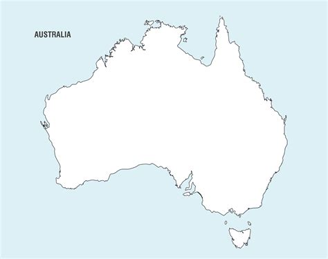 Australia Map Vector Download Free Vectors Clipart Graphics And Vector Art