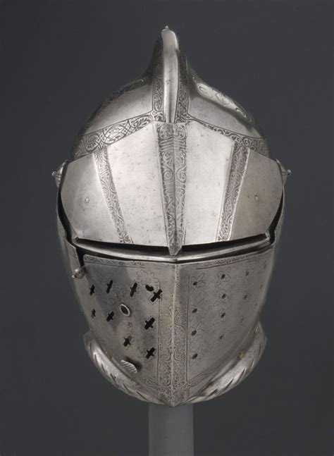 German Close Helmet For Tourney 16th Century Medieval Helmets
