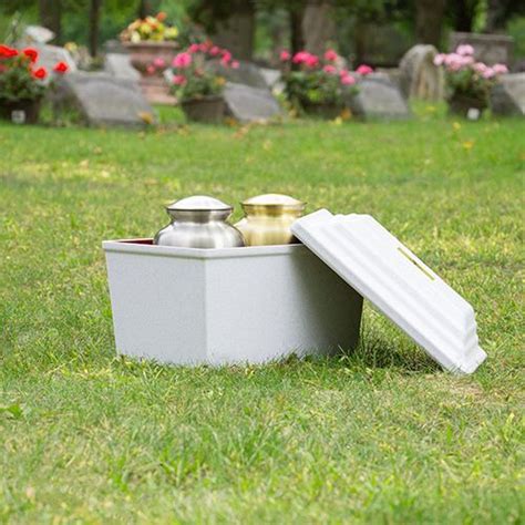 Fortress Urn Vault White Burial Vaults Double Urns Urn