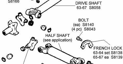 Semi Truck Drive Shaft Diagram