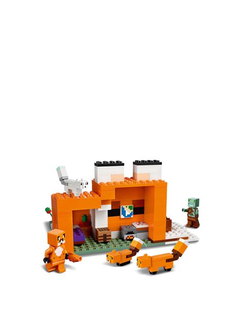 Lego Minecraft The Fox Lodge Building Toy 21178 Lego And Construction