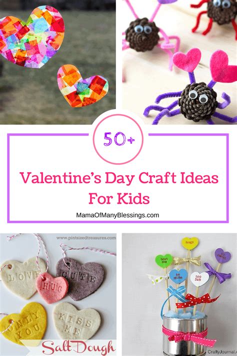50 Awesome Quick And Easy Kids Craft Ideas For Valentines Day