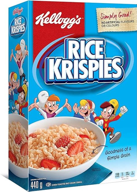 Kelloggs Rice Krispies Cereal 440 Gram Amazonca Grocery